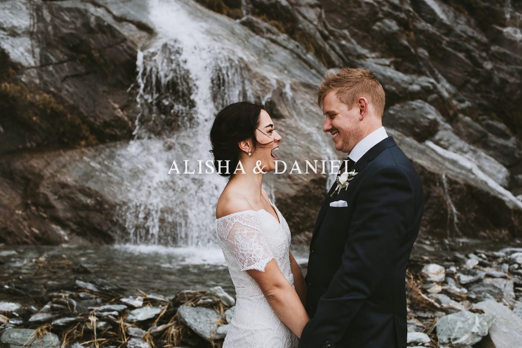 Waterfall weddings are the best.